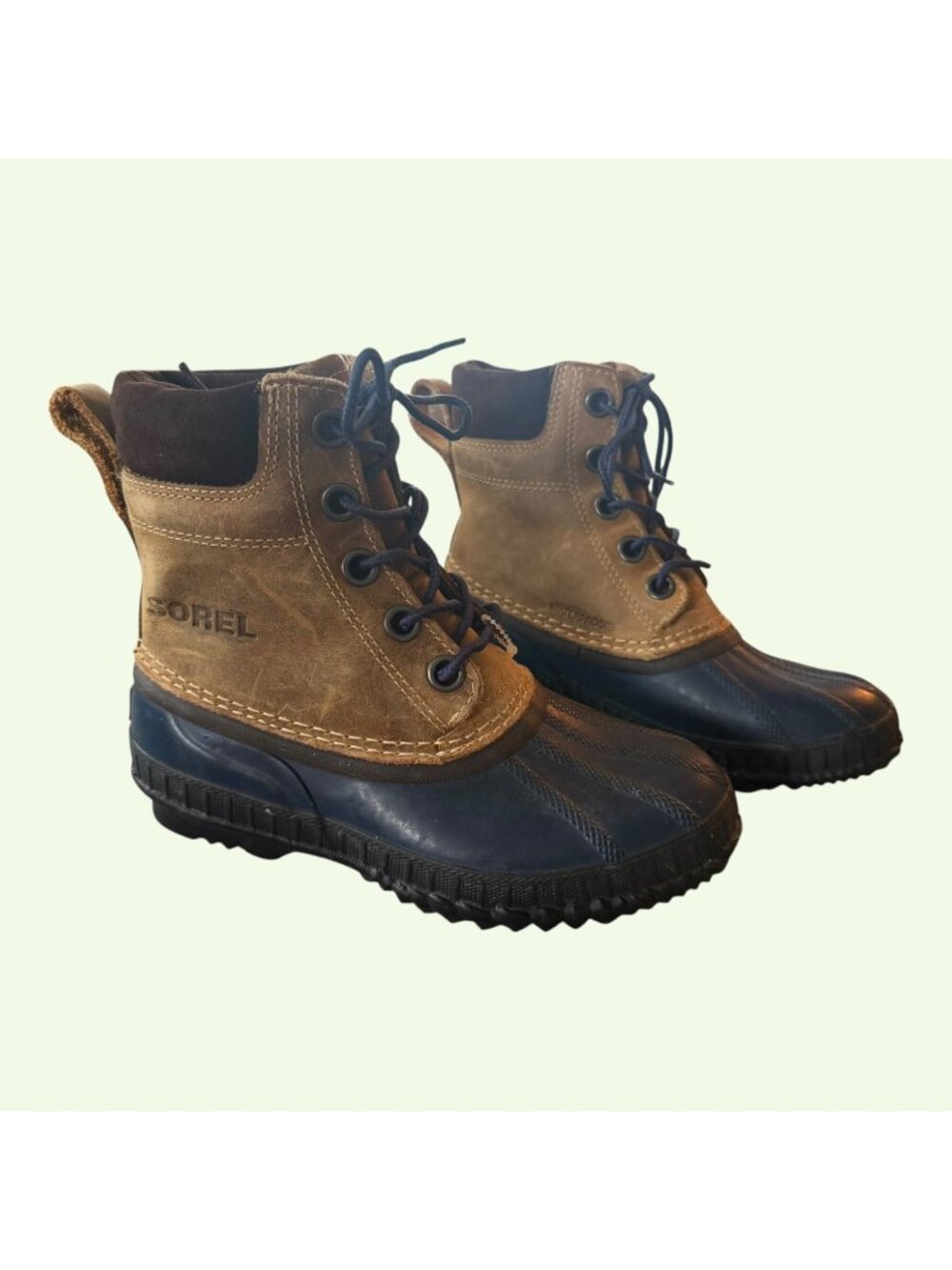 Sorel Cheyanne II Lace Waterproof Duck Boots Youth 2